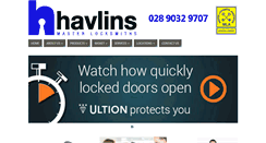 Desktop Screenshot of havlins.com